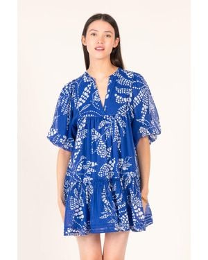 Poupette Mini Dress Cruz - Blue