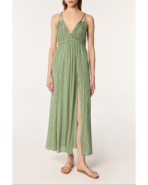 Poupette Long Dress Collette - Green