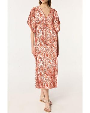 Poupette Long Kaftan Amaya - White