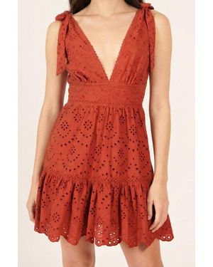 Poupette Mini Dress Cara - Red