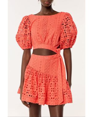 Poupette Mini Dress Chantal - Red
