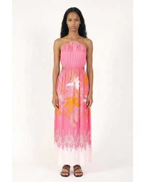 Poupette Long Dress Isore - Pink