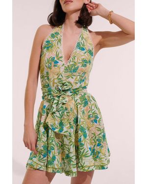 Poupette Mini Dress Beth - Green