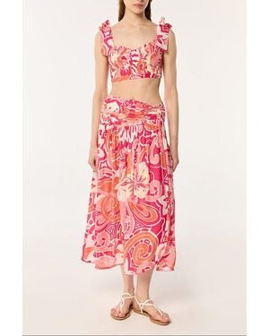 Poupette Long Skirt Carla - Pink