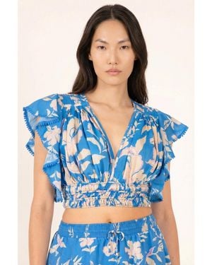 Poupette Top Pearl - Blue