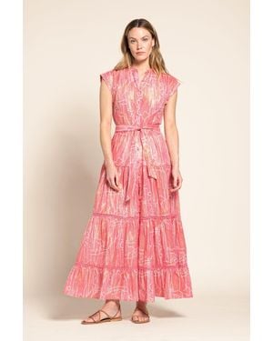 Poupette Long Dress Kora - Pink