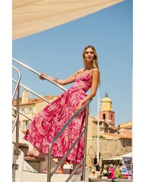 Poupette Long Dress Milena - Gray