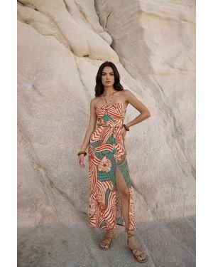 Poupette Long Dress Collina - White