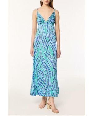 Poupette Long Dress Cassandra - Blue