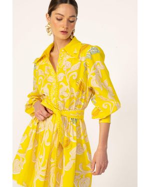 Poupette Mini Dress Conti - Yellow