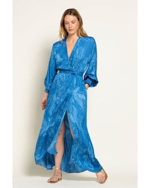 Poupette Long Dress Kristen - Blue