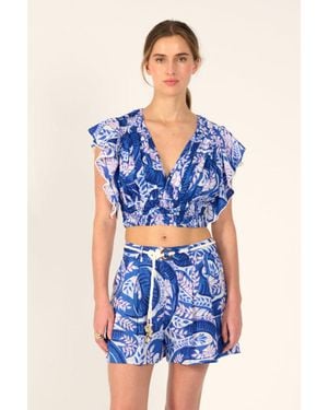 Poupette Short Chantal - Blue