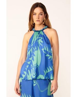Poupette Top Cleo - Blue