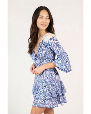Poupette Mini Dress Chiara - Blue