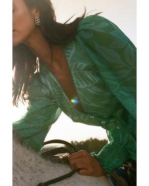 Poupette Blouse Camelia - Green