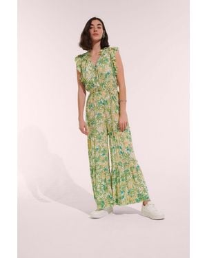 Poupette Long Jumpsuit Belene - Green