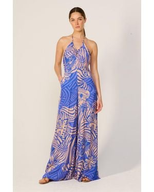 Poupette Long Jumpsuit Cilia - Blue
