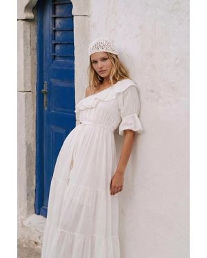 Poupette Long Dress Jay - Natural