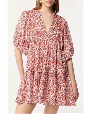 Poupette Mini Dress Aria - Red