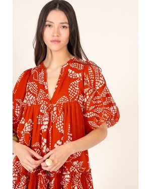 Poupette Mini Dress Cruz - Red