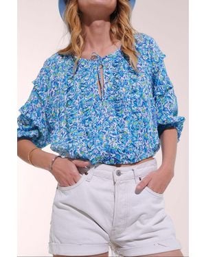 Poupette Blouse Amanda - Blue