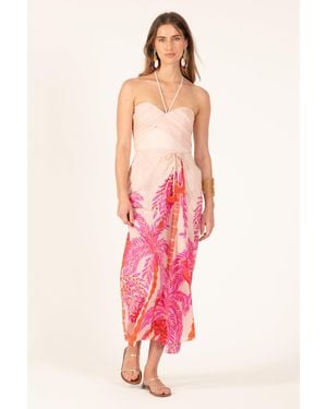 Poupette Long Dress Collina - Pink