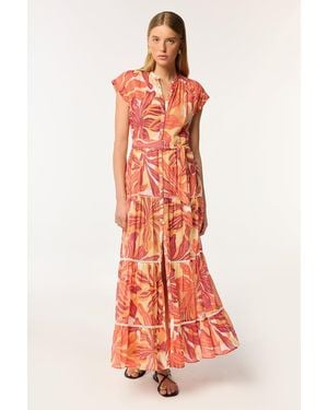 Poupette Long Dress Kora - Red