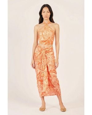 Poupette Long Skirt Uma - Multicolor