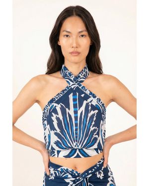 Poupette Top Suma - Blue