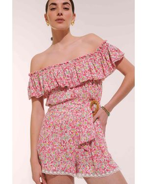Poupette Short Jumpsuit Bella - Pink