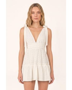 Poupette Mini Dress Cara - White