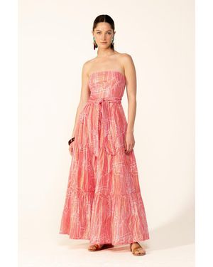 Poupette Long Dress Thelma - Pink
