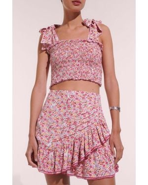 Poupette Mini Skirt Mabelle - Red