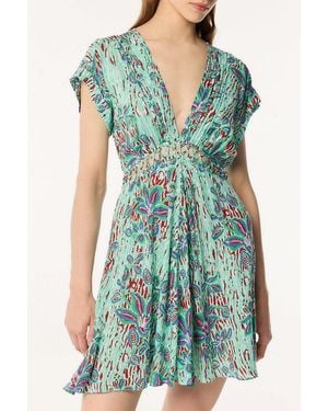 Poupette Mini Dress Cecile - Green