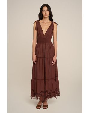 Poupette Long Dress Luiza - Brown