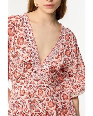 Poupette Short Jumpsuit Chantal - Red