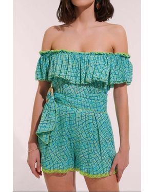 Poupette Short Jumpsuit Bella - Blue