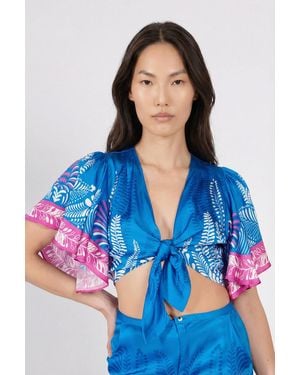 Poupette Top Rose - Blue