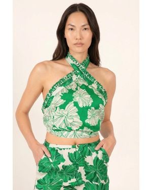 Poupette Top Suma - Green