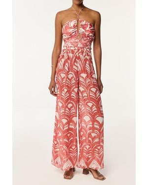 Poupette Long Jumpsuit Claudia - Blue