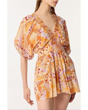 Poupette Short Jumpsuit Chantal - Orange