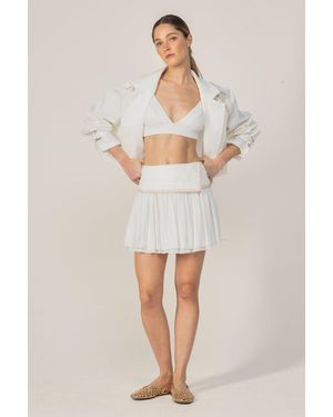 Poupette Mini Skirt Isla - Natural