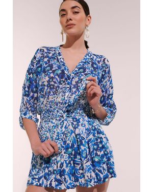 Poupette Short Jumpsuit Azia - Blue