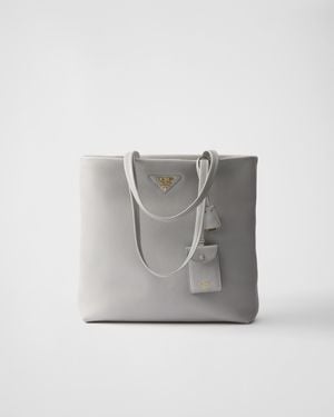 Prada Borsa Shopping Large - Grigio