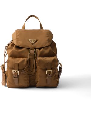 Prada Mochila Pequeña De Re-Nylon Re-Edition 1978, Mujer - Marrón