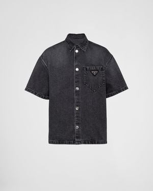 Prada Denim Shirt - Black