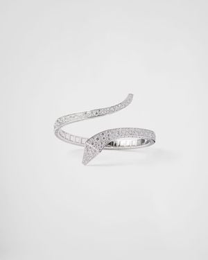 Prada Eternal Snake Bracelet - White