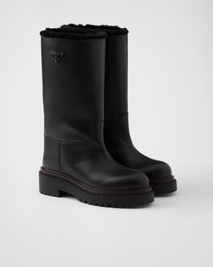 Stivali simil prada best sale