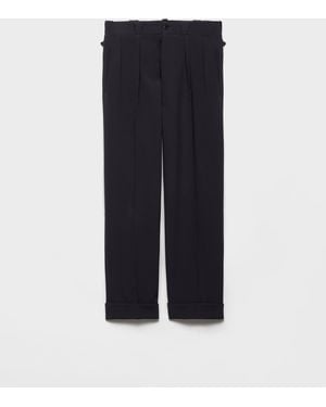 Prada Wool Trousers - Blue