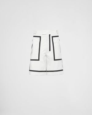 Prada Extreme Tex Light Bermudas - White